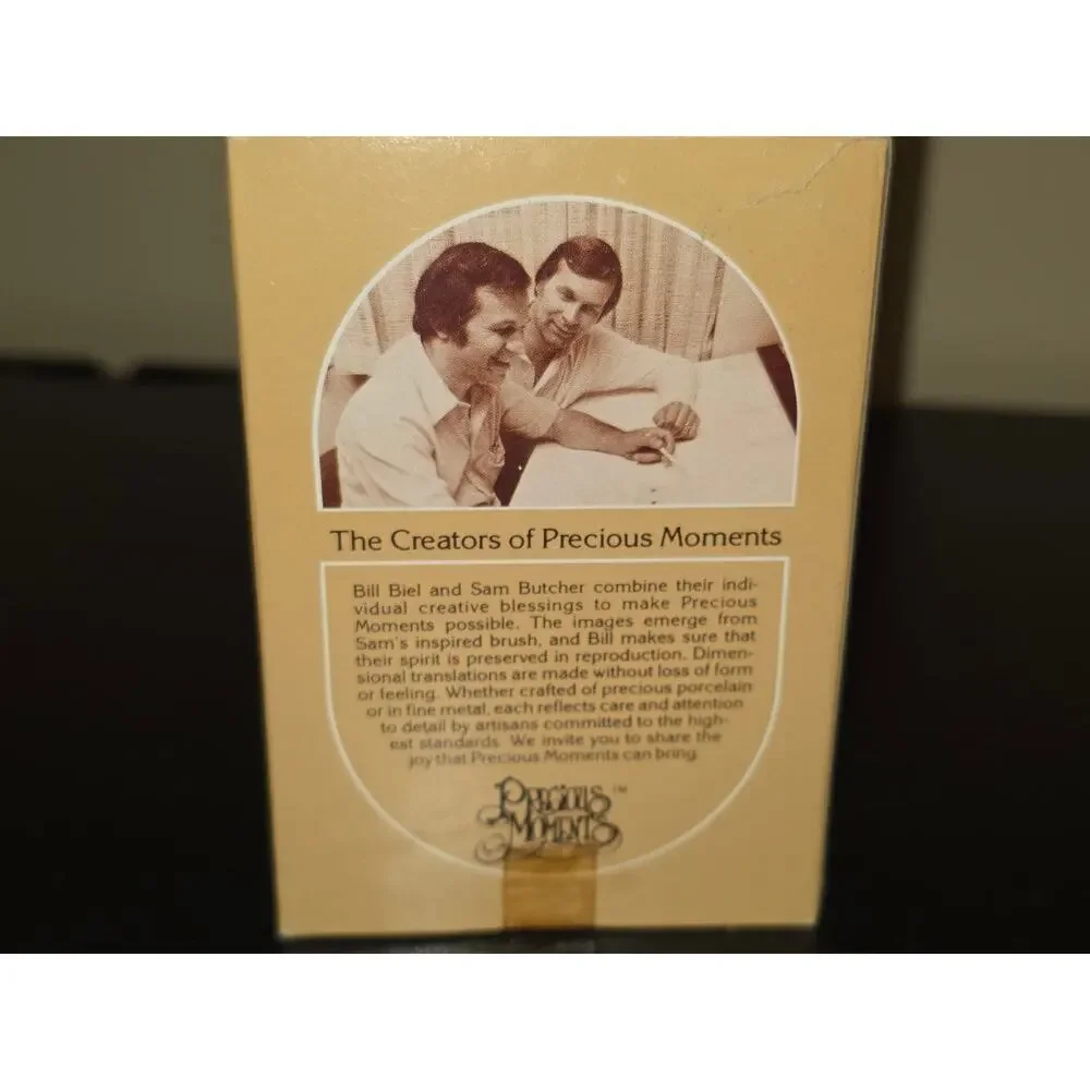 Precious Moments “Surround Us With Joy” Ornament 1983 Enesco E-0513 w/ Box
